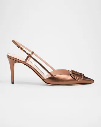 パンプス Valentino Garavani High Heel Valentino Garavani Rockstud 100mm Slingback High-Heel Pumps