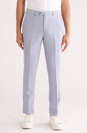 Scotch & Soda Striped Seersucker Suit Pants in Navy/white at Nordstrom Rack, Size 32 X R