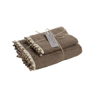 Creole Face set + guest, dove gray