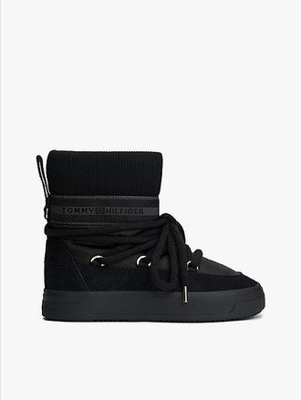 Tommy Hilfiger Botas de nieve con forro y cordones