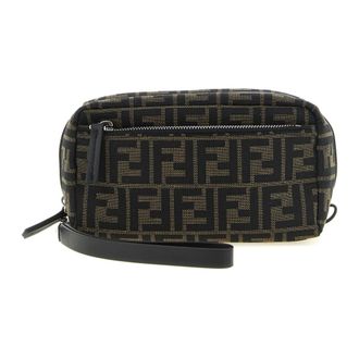 Fendi Toilet Bags - Bags - Hombre - Marr&oacute;n - ONE SIZE