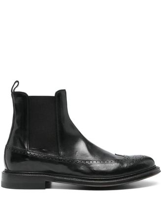 Silvano Sassetti elasticated-panel boots - Black