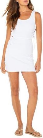 Roxy Surf Stoked Minidress in Snow White Solid at Nordstrom Rack, Size Xx-Large