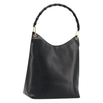 Gucci Pre-owned Shoulder Bags, female, Black, Size: ONE SIZE Pre-owned Vintage Shoulder Bag