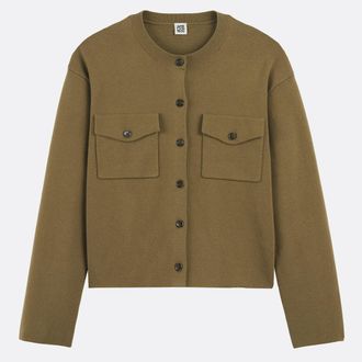 La Redoute Collections Vest van milanotricot van wol en katoen