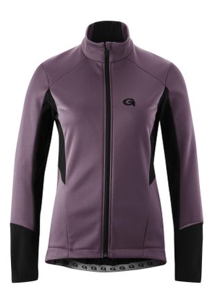 Gonso Fahrradjacke GONSO FURIANI, Damen, Gr. 34, aubergine, 100% Polyester, Jacken Fahrradjacke, Damen Softshell-Jacke, Windjacke atmungsaktiv und wasserabw