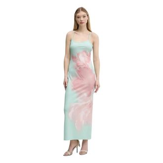 Desigual Donna, Abiti, Multicolore, L, new