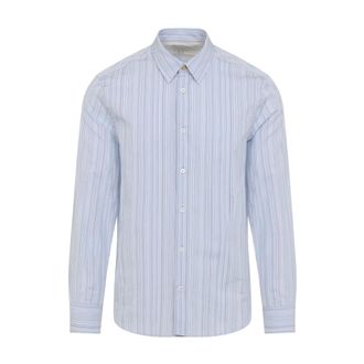Paul Smith Heren, Overhemden, Blauw, Maat: XL Katoen