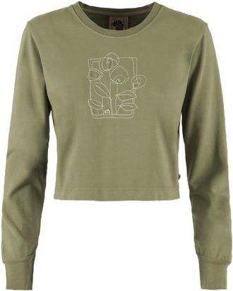 E9 Anemone Longsleeve f&uuml;r Damen | oliv