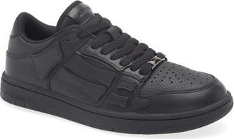 Amiri Skeleton Low Top Sneaker in Black at Nordstrom, Size 15Us
