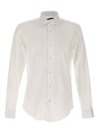 Brian Dales Camicia con colletto classico - Bianco