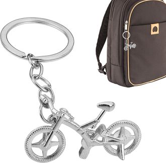 Generic Bike Keyrings, Zinc Alloy Keychain With Bike Shape, Compact Classic Keyrings Pendant Souvenir for Girls Teens Women Boys Youth