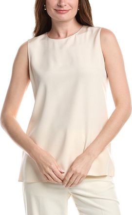 Lafayette 148 New York Sleeveless Adela Silk-Blend Blouse