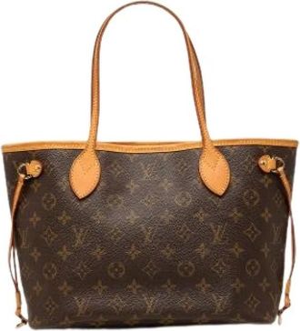 Louis Vuitton Pre-owned Neverfull PM - Dames - Vintage Shopper - Bruin - ONE Size - Leer - Vintage