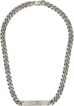 Maison Margiela Klassieke Ketting - Dames - Kettingen - Grijs - ONE Size - Accessoires