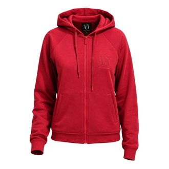 A|X Armani Exchange Mujer, Sudaderas, Rojo, Talla: XL