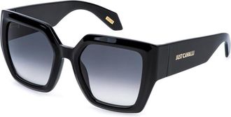 Just Cavalli Smoke Gradient Sport Ladies Sunglasses SJC149 0Z42 53