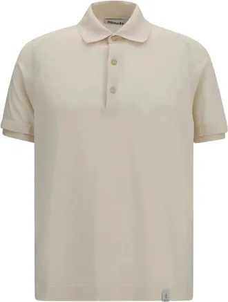 Premiata Pmg12 Poloshirt - Heren - Tops - Beige - Maat: L Katoen