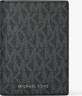 Michael Kors Hudson Signature Logo Bi-Fold Card Case