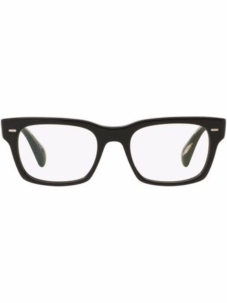 Oliver Peoples Occhiali rettangolari Ryce - Nero