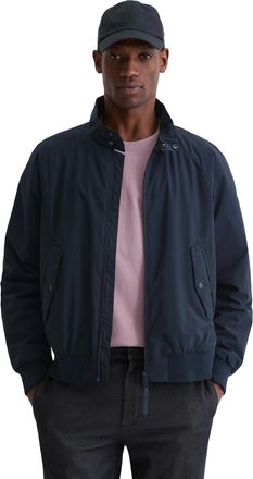 Marc O'Polo Blouson MARC OPOLO MOP x Function aus wasserdichtem Material, Herren, Gr. XXL, schwarz navy, Obermaterial: 70% Polyester, 30% Polyurethan, regular fit