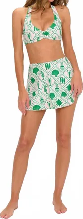 Show me your Mumu Swing Swim Skirt In Multicolor