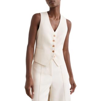 Reiss Malin Vest in Cream at Nordstrom, Size 4 Us