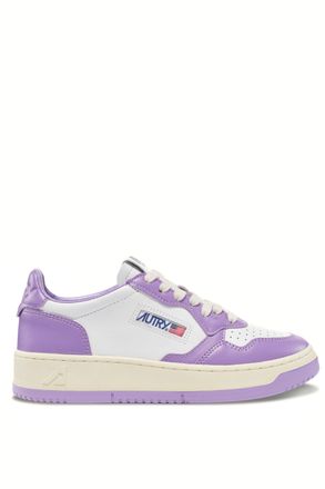 Autry Womens Medalist Bicolor Leather Sneakers
