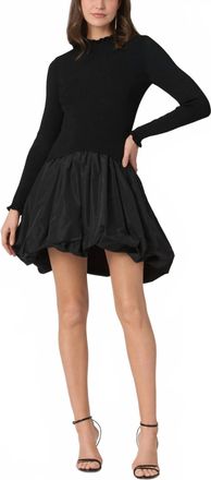 Shoshanna Midnight Keely Dress In Jet