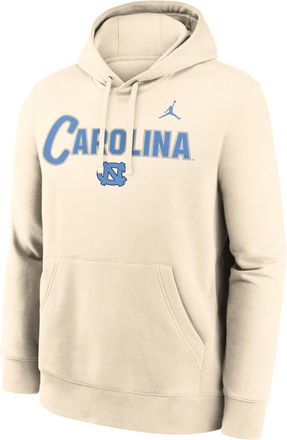 Nike Jordan North Carolina Primetime Club Nike Mens College Pullover Hoodie in White | NKDK15ANCN-HJR