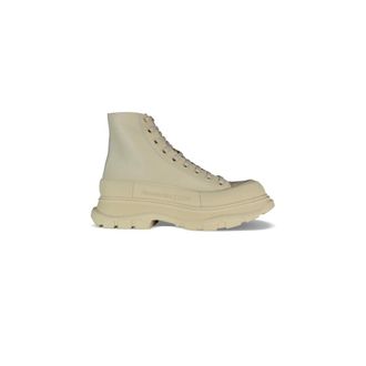 Alexander McQueen Schoenen, Heren, Beige, 43 EU, Leer, Tread Slick High Sneakers