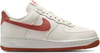 Nike Womens Air Force 1 07 LE Low - Shoes Sail/Canyon Pink Size 10.5