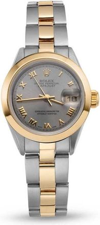 Rolex Pre-owned Rolex Datejust Automatic Chronometer Silver Dial Ladies Watch 79163 SRO