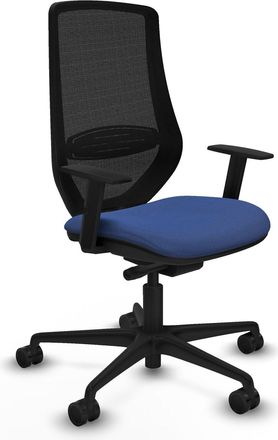 Piqueras y Crespo Silla De Oficina Piqueras Y Crespo D036n0w Azul Marino Ergon&oacute;mica