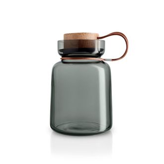 Eva Solo Silhouette Aufbewahrungsglas 1 l, smokey grey