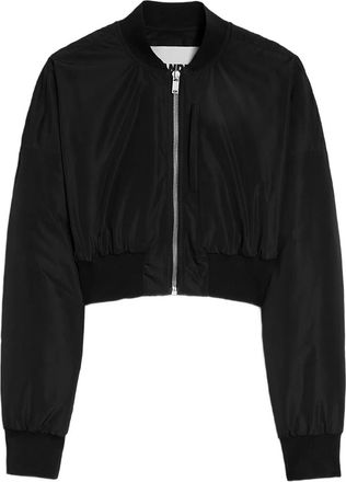 Jil Sander Bomber con zip - Nero