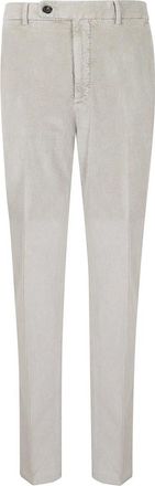 Incotex Stretch Corduroy Broek - Heren - Slim Fit Broeken - Grijs - M - Katoen - Broeken