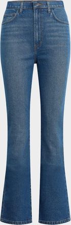 Favorite Daughter The Valentina Super High-Rise Mini Bootcut Jeans