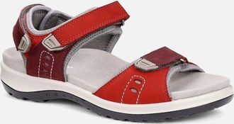 Hotter Womens Walk II Womens Sandals - Red - Size: 7.5