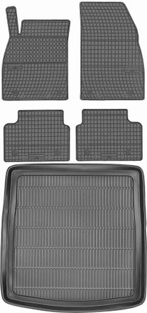 OEM Juego De Alfombrillas De Goma Para Coche Y Maletero Para Opel Insignia A Sed&aacute;n/hatchback (2009-2017)