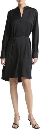 Vince Band Collar Dress