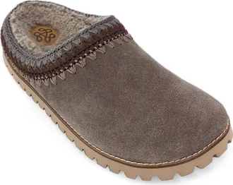 The Sak Bolinas Everyday Clog in Mushroom Shearling at Nordstrom, Size 11