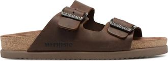 Mephisto Stijlvolle Herensandaal - Heren - Sandalen - Bruin - 45 EU - Schoenen