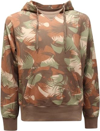 Moschino Couture Sweatshirt - Heren - Hoodies - Groen - M - Katoen - Hoodies & sweatvesten