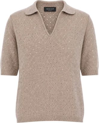 Fabiana Filippi Donna, Top, Beige, XS, new