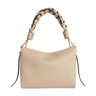 Coccinelle Boheme Kleine Handtas - Dames - Handtassen - Beige - ONE Size - Leer - Tassen