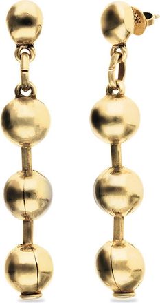 UNOde50 Long Ball Earrings Plated in 18K Gold at Nordstrom