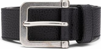 Replay Lederg&uuml;rtel REPLAY, Herren, Gr. 90, schwarz, Leder, G&uuml;rtel Lederg&uuml;rtel, aus gewalktem Leder