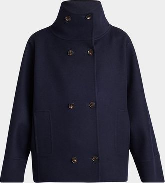 Kiton Cashmere Double-Breasted Jacket