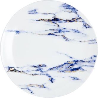 Prouna Marble Azure Dinner Plate in White at Nordstrom